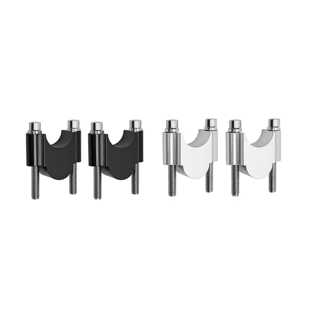 

Metal High Strength Aluminum Alloy Motorcycle Risers Mount Clamp Adaptor With Processed By CNC