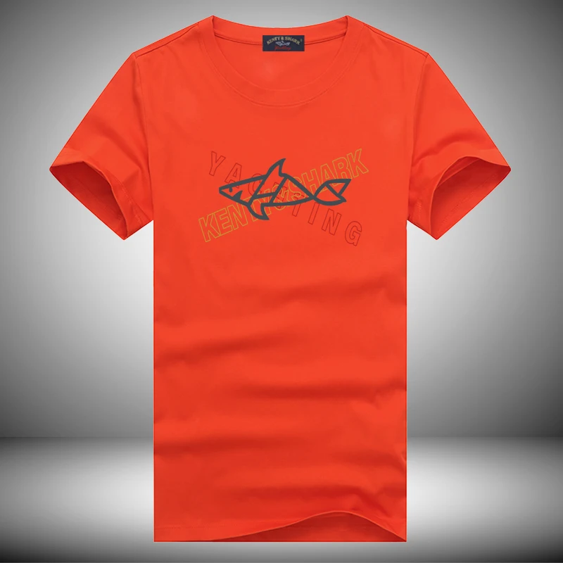 Футболка Kendi Shark с короткими рукавами 23 летняя новая мода повседневный топ Simplici