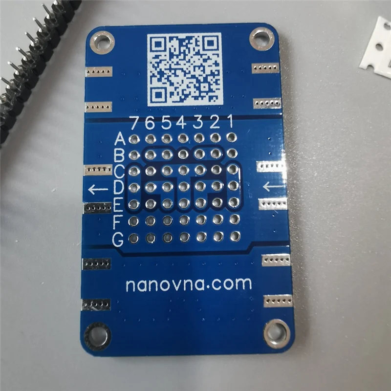 Фото Комплект тестовой платы NanoVNA Демонстрационная плата для тестирования векторного анализатора сети №4