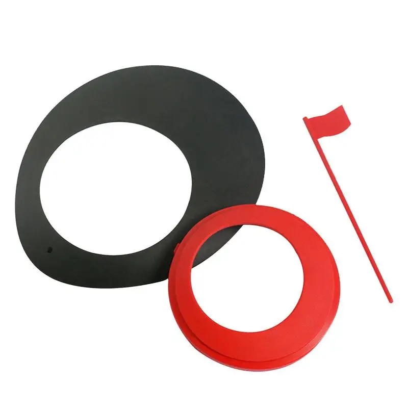 

Golf Putting Cup Practice Hole Portable Rubber Putter Disc Indoor Outdoor Training Device For Golfer Professionals