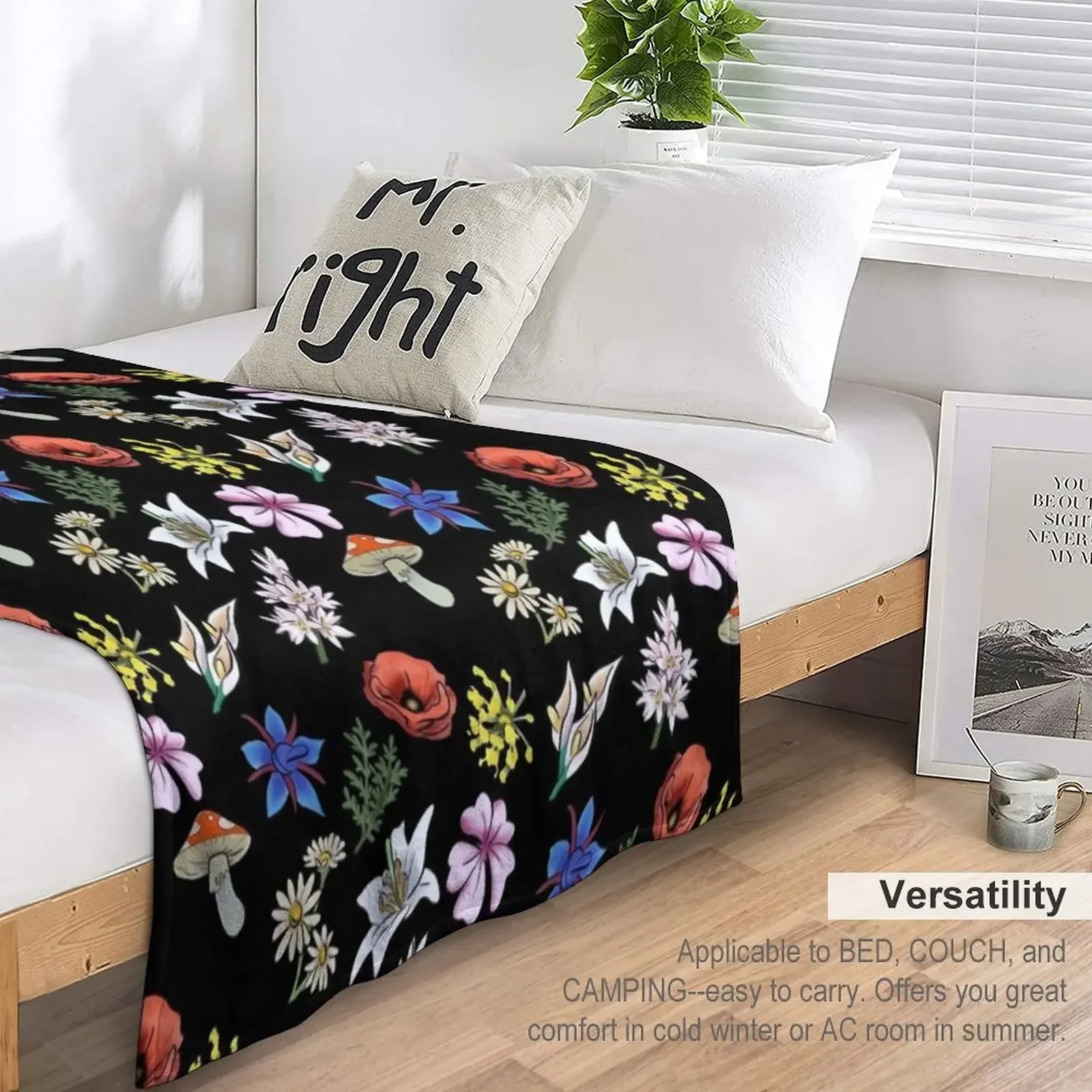 SpiritFarer Spirit цветочная упаковка плед одеяло мягкие кровати декоративные Пледы для