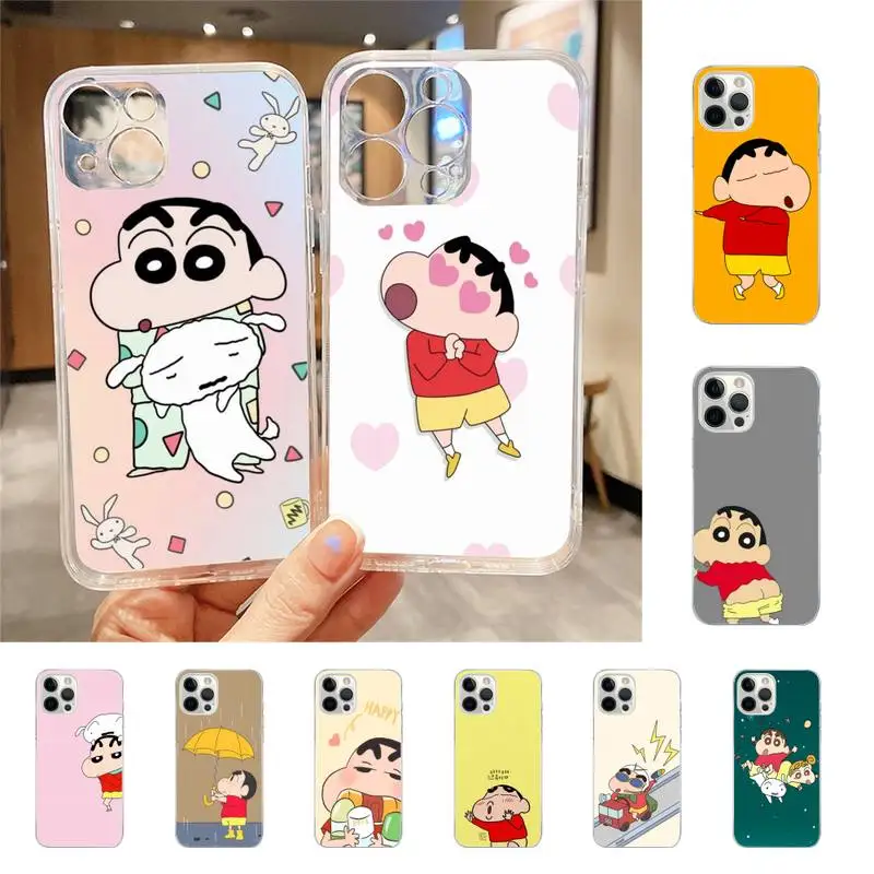 

Crayons Shinchans Phone Case For Iphone 7 8 Plus X Xr Xs 11 12 13 Se2020 Mini Mobile Iphones 14 Pro Max Case