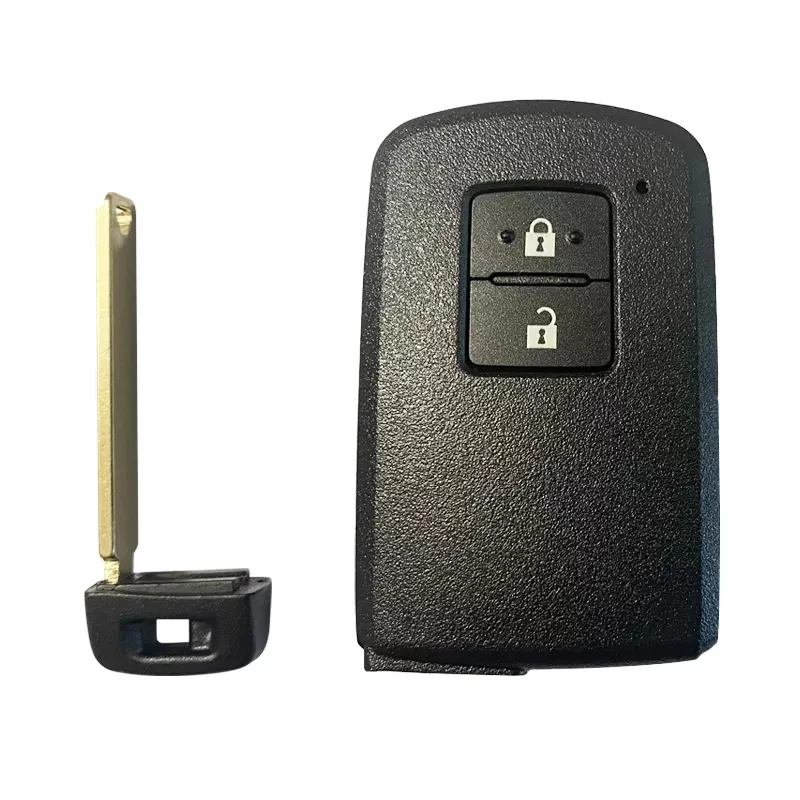 Смарт-ключ CN007158 KD MATE OBD + BA7EQ 2 кнопки для Toyota Yaris Auris чип P1 88 0020 8A 433 МГц номер детали