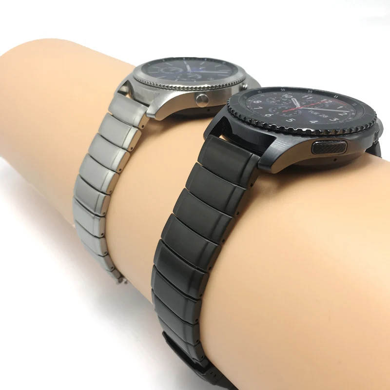 20mm 22mm Metal Watchband For Huawei Watch GT2 Gt2E Bracelet For Samsung Galaxy 46mm Gear S3 Wrist Band Amazfit Bip 20mm Strap