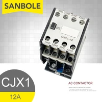 ac contactor cjx1 1222 3tb41 rail mount electric control silver contact 380v 220v 110v 36v 24v