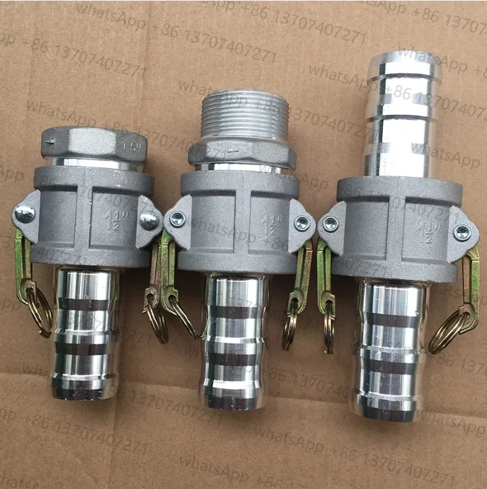 Фото 4-дюймовая муфта Camlock из алюминиевого сплава DN100, быстроразъемный фитинг кулачкового замка, тип ABCDEF №5