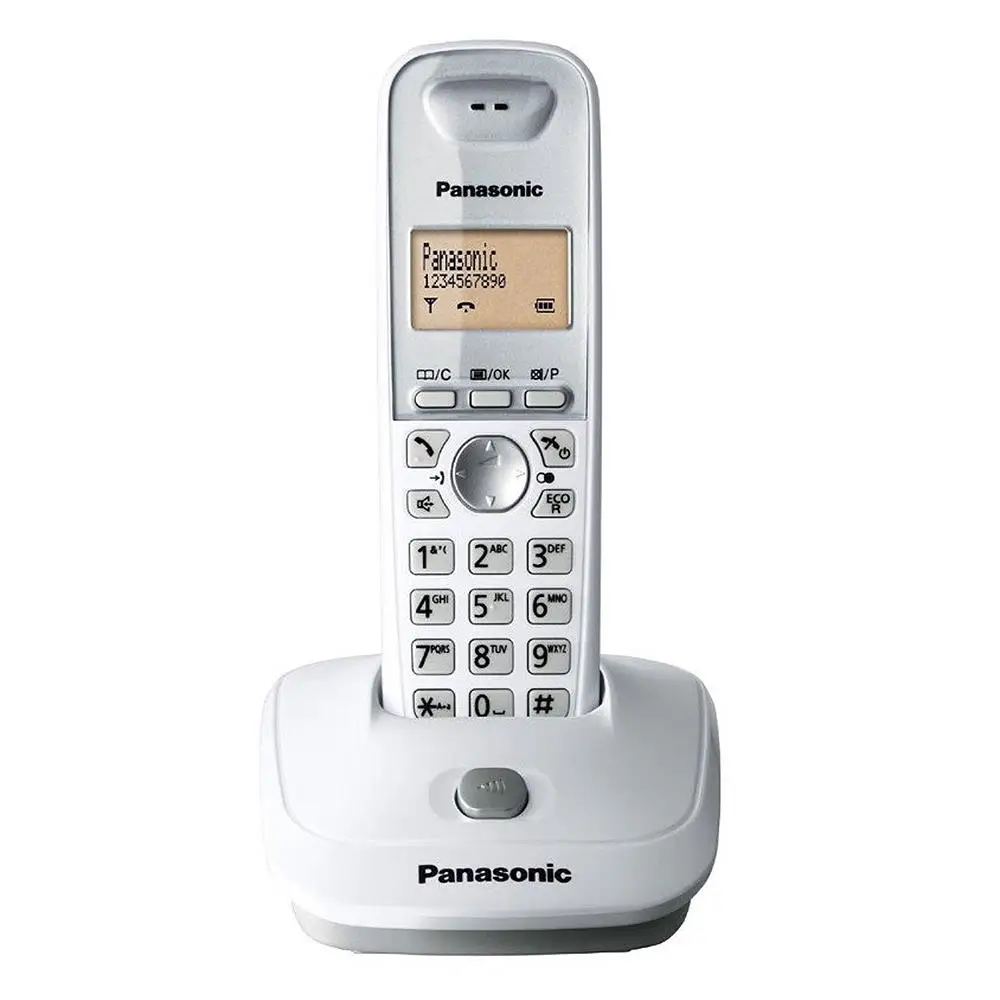 Беспроводной Телефон PANASONIC KX-TG2511 IS DECT Белый | AliExpress