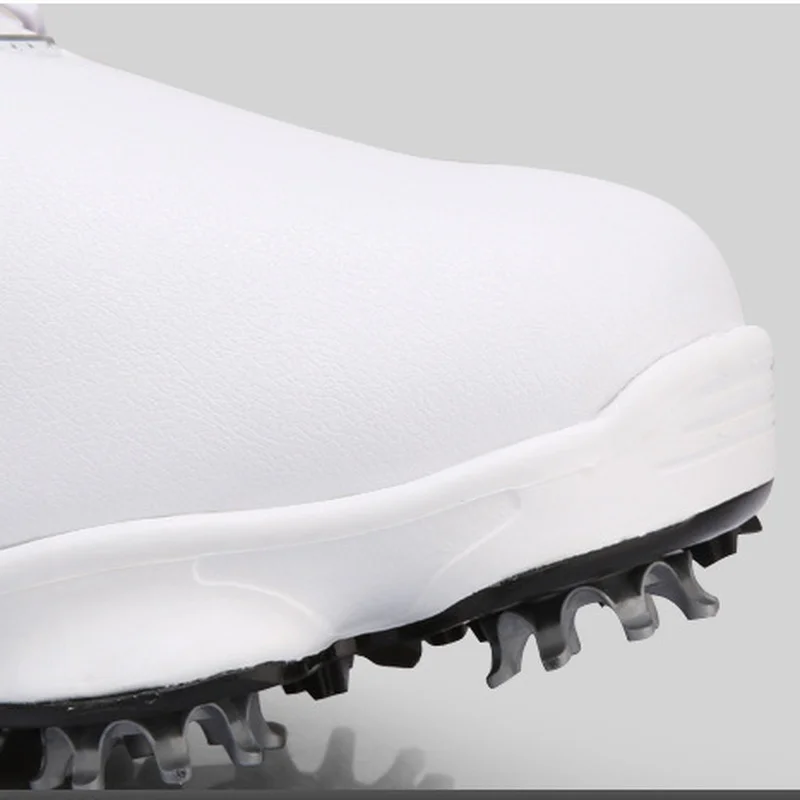 PGM Golf Shoes Men's Waterproof Sports Shoes Spikes Anti-skid Sport Sneaker Male Knobs Buckle Golf Shoes XZ102