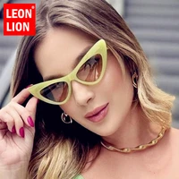 leonlion 2022 vintage cat eye sunglasses women small cateye eyewear for womenmen small glasses women shades uv400 oculos de sol