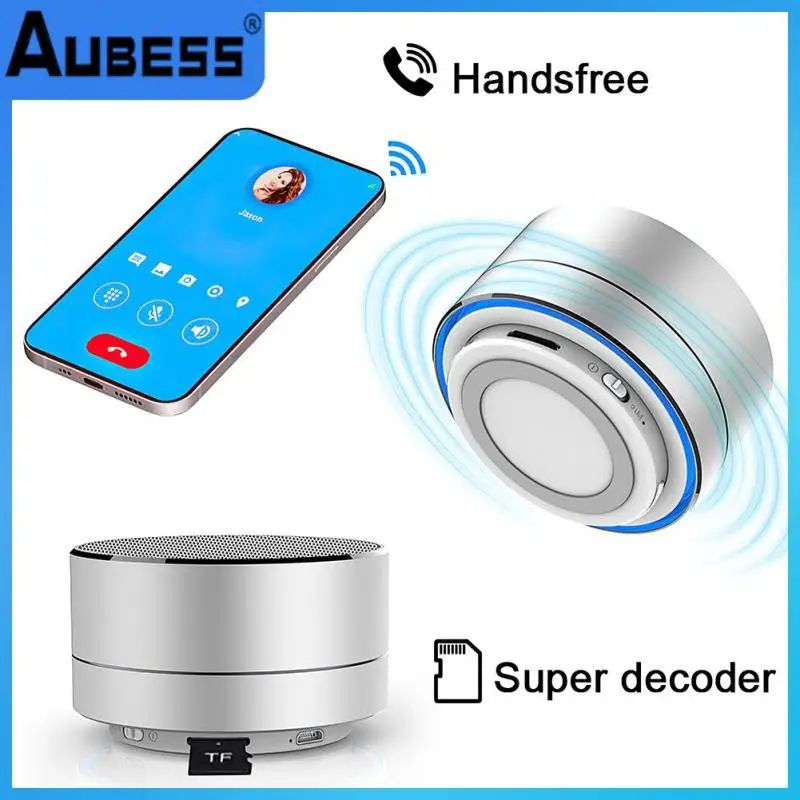 

Portable Stereo Wireless Subwoofer Speaker Bass Sound Music Sound Column Outdoor Car Audio For Pc Phone Mini Tf Card