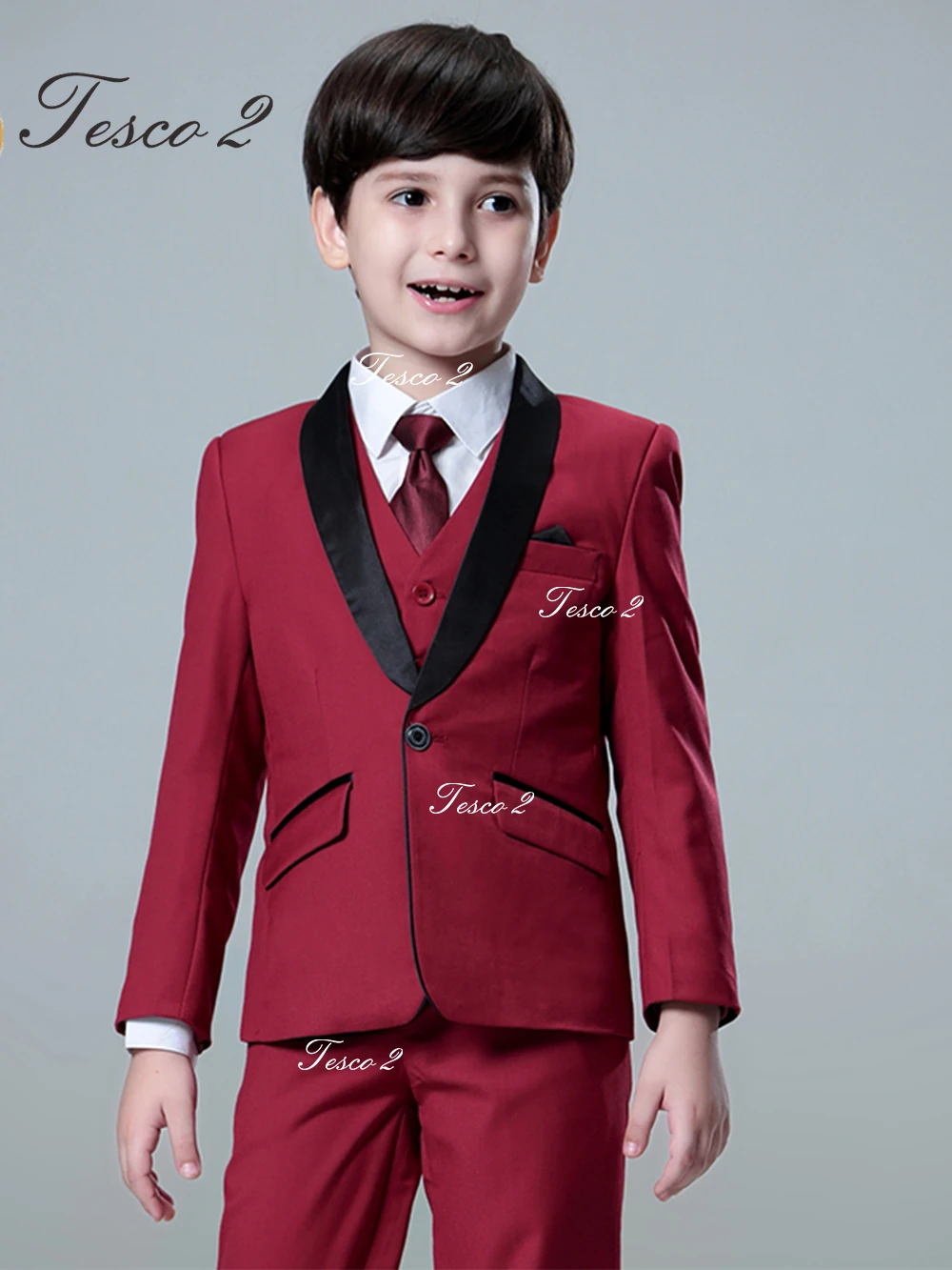 Slim Fit Boys Clothes 6yrs To 12yrs Suit For Boy  Formal Suit Boy Children Pants Suit Boy Suit For Wedding