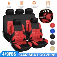 49pcs universal car seat covers fit most car seat protectors universal washable dog pet full set car supplies