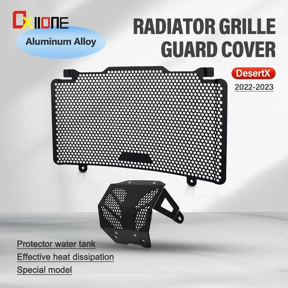 

Aluminum For Ducati Desert X 2022 2023 DESERTX Motorcycle Accessories Engine Guards Protector & Radiator Grille Guard CNC Parts