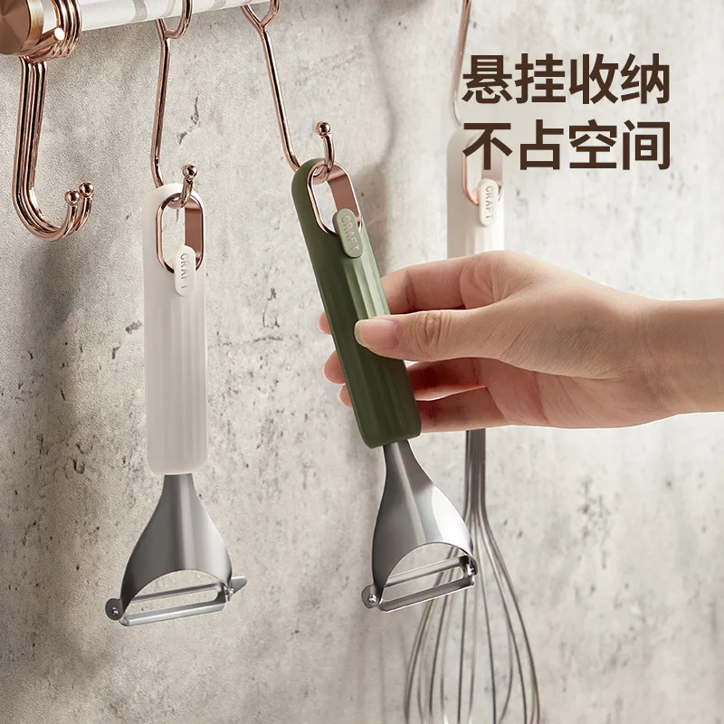 

Нож для пилинга из нержавеющей стали, новый скребок, нож для пилинга, тонкий пилинг, бытовой стиль, искусственный нож, строгальный станок для...