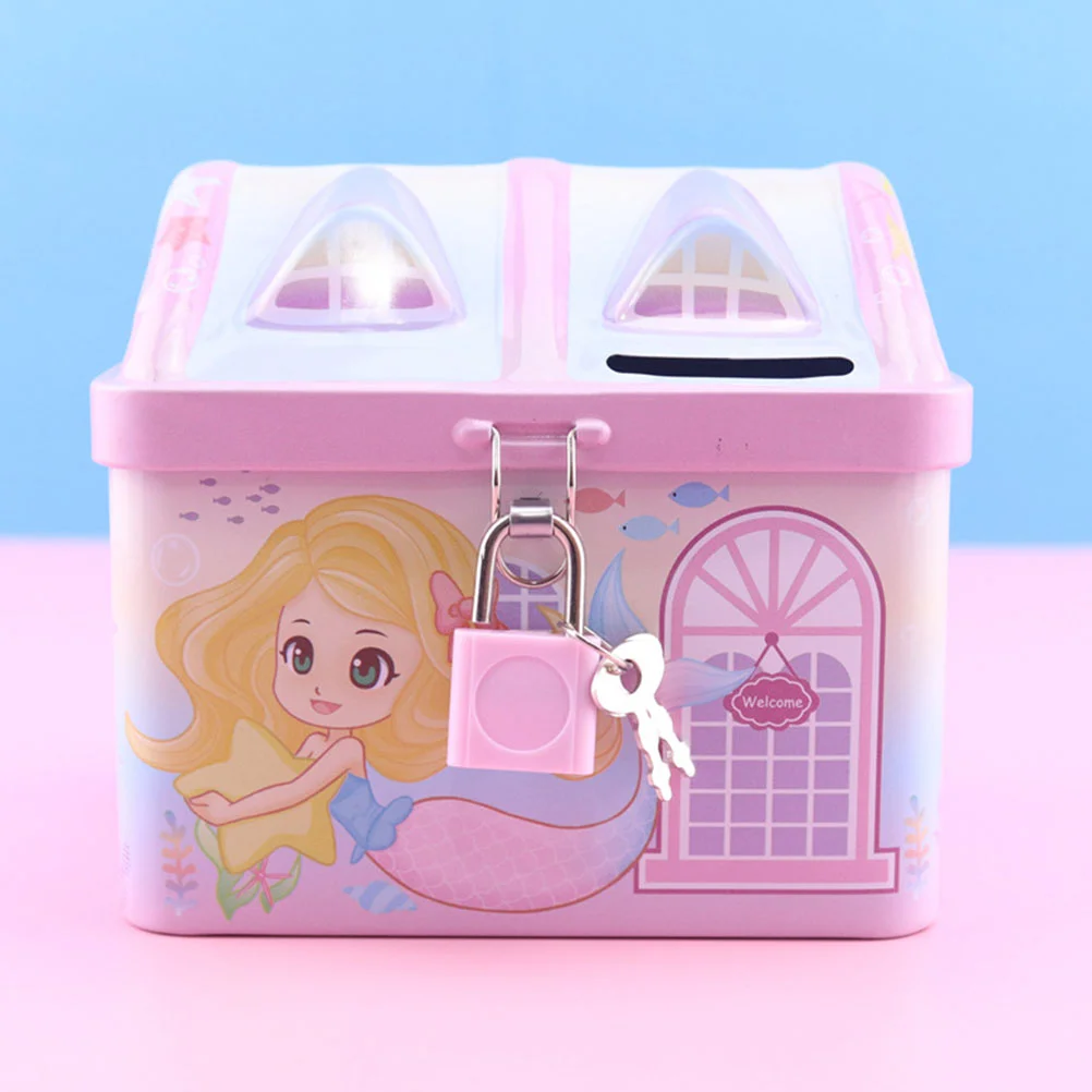 

Money Saving Pot Piggy Bank Girls Boy Piggy Bank Cottage Piggy Bank House Shape Piggy Bank Mermaid Decor