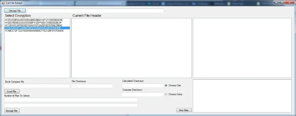 Дешифровщик/Encryptor для Cat FLashfiles