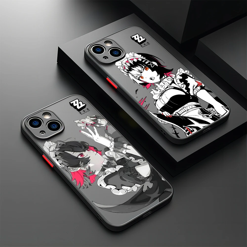 Фото Прозрачный чехол Zenless Zone Zero Ellen Joe для Xiaomi Redmi Note 13 12 11 10 10C 10X 9 9A 9T 9C 8 7 Pro Plus №4