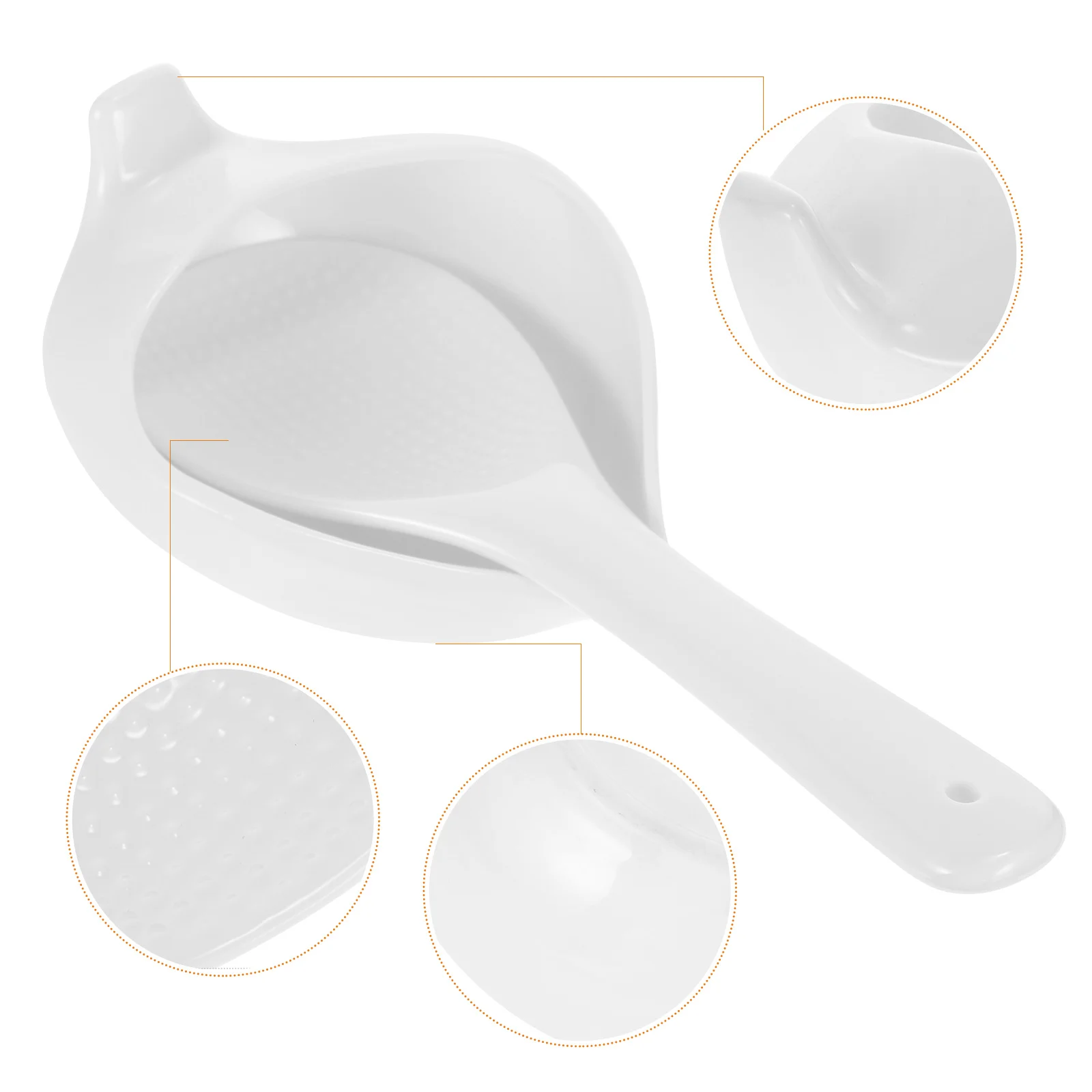 

2 шт., керамические подставки для ложек