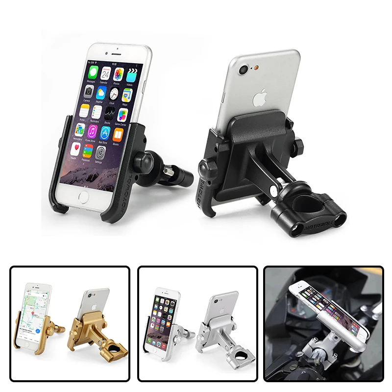 

Universal Mobile Phone Holder Motorcycle Bicycle Stand Rotatable For BMW r1200gs lc R1200 GS R 1200GS R NINE T 13-17 R NINET