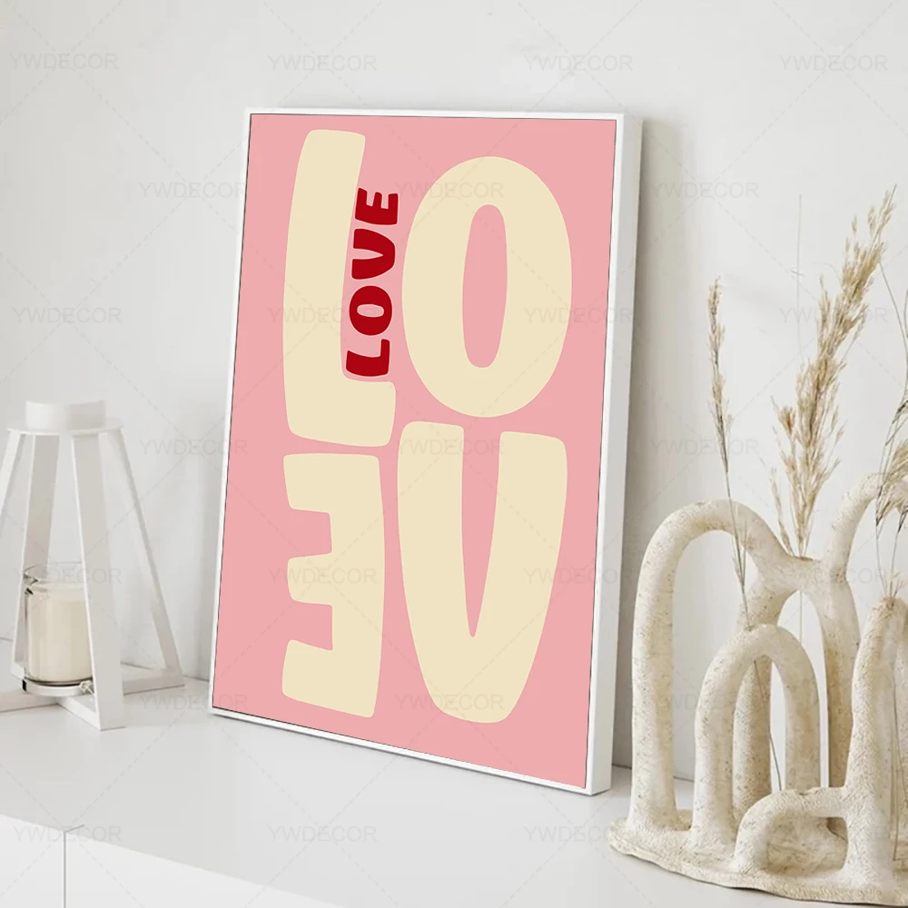 Абстрактная Красочная картина с надписью hello Love