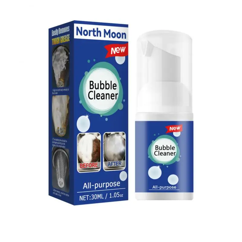 

All-purpose Bubble Cleaner Foam 100ml/30ml Cleaning Mousse Kitchen Grease Cleaner Kitchen Cleaning Remove Stubborn Cleaner