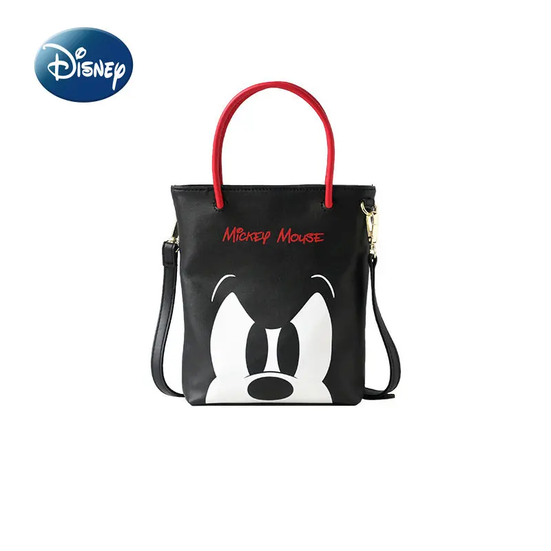Disney Mickey New Women's One Shoulder Crossbody Bag Cartoon Mini Women's Bag Luxury Brand Original Fashion Handbag High Quality