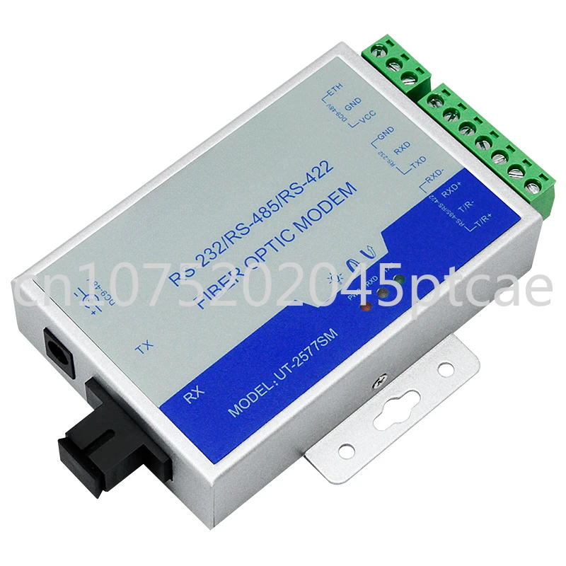 Оптоволоконный трансивер RS232 RS485 RS422, 20 км, SC-порт, RS-232 RS-485 чтобы оптический конвертер