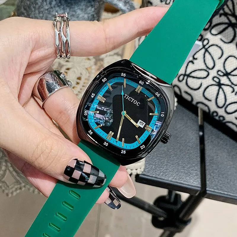 2022 Super Square Watches Women Luxury Brand Wrist Watches for Ladies Big Dial Wrist Watch Quartz Relogio Feminino Women's Watch