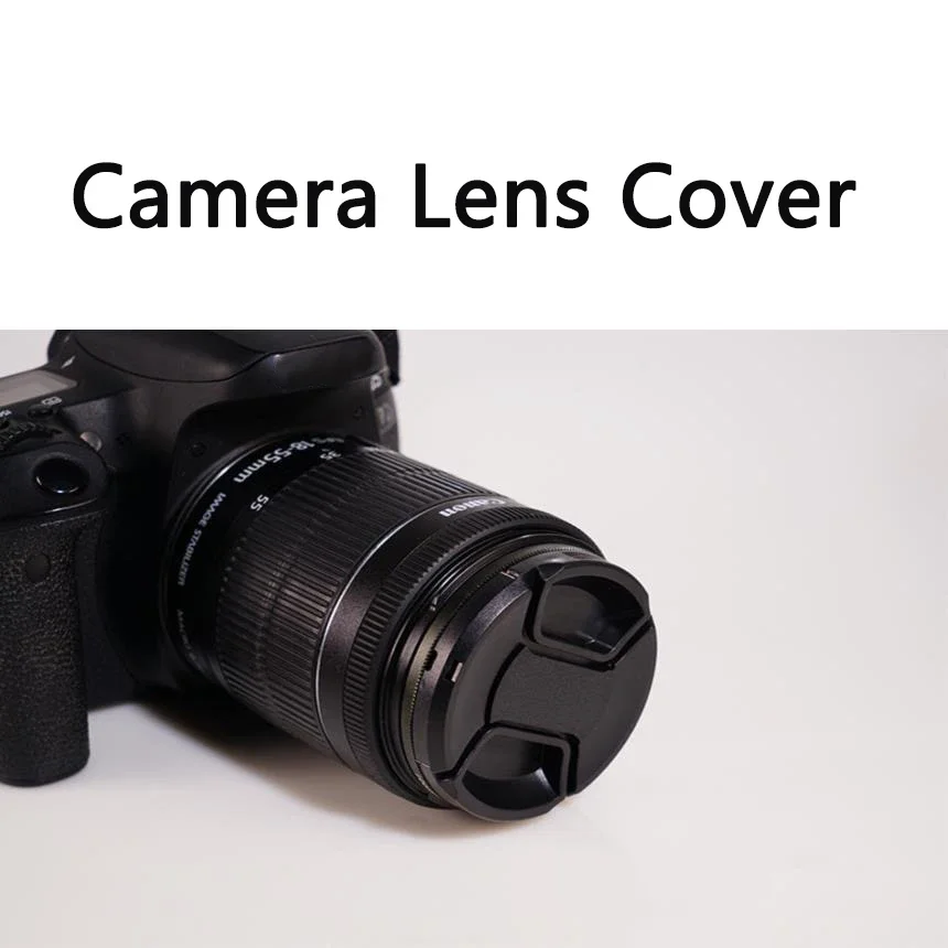 Крышка объектива камеры Lightdo 49 мм 52 55 58 62 67 72 77 82 крышка для Nikon Canon Sony Olypums Fuji Samsung