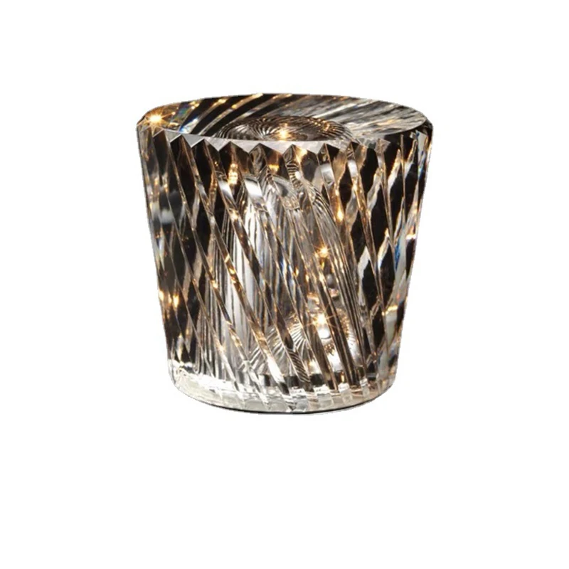 Алмазная искусственная перезаряжаемая настольная лампа новинка светильник для