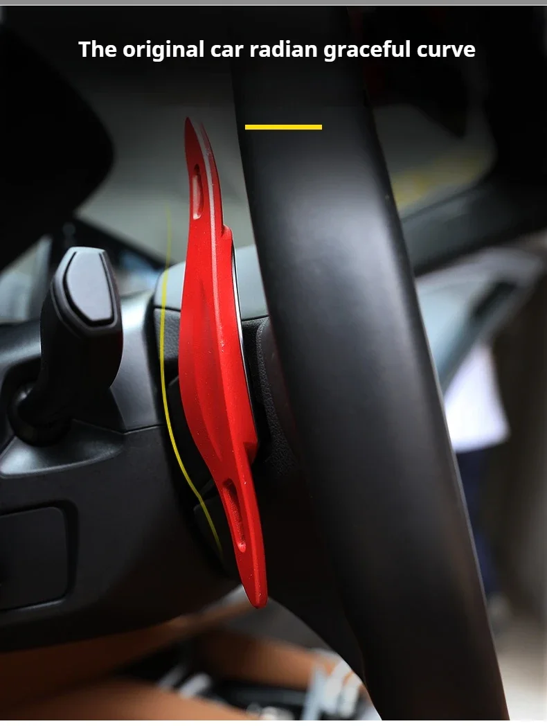 ABS автомобильный руль переключения передач наклейка DSG Gear автоаксессуары для Skoda