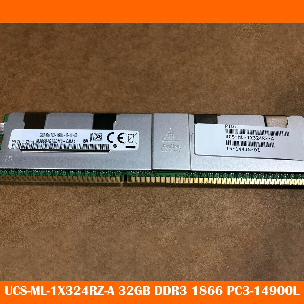 UCS-ML-1X324RZ-A Server Memory 32GB DDR3 1866 PC3-14900L RAM Works Fine Fast Ship High Quality