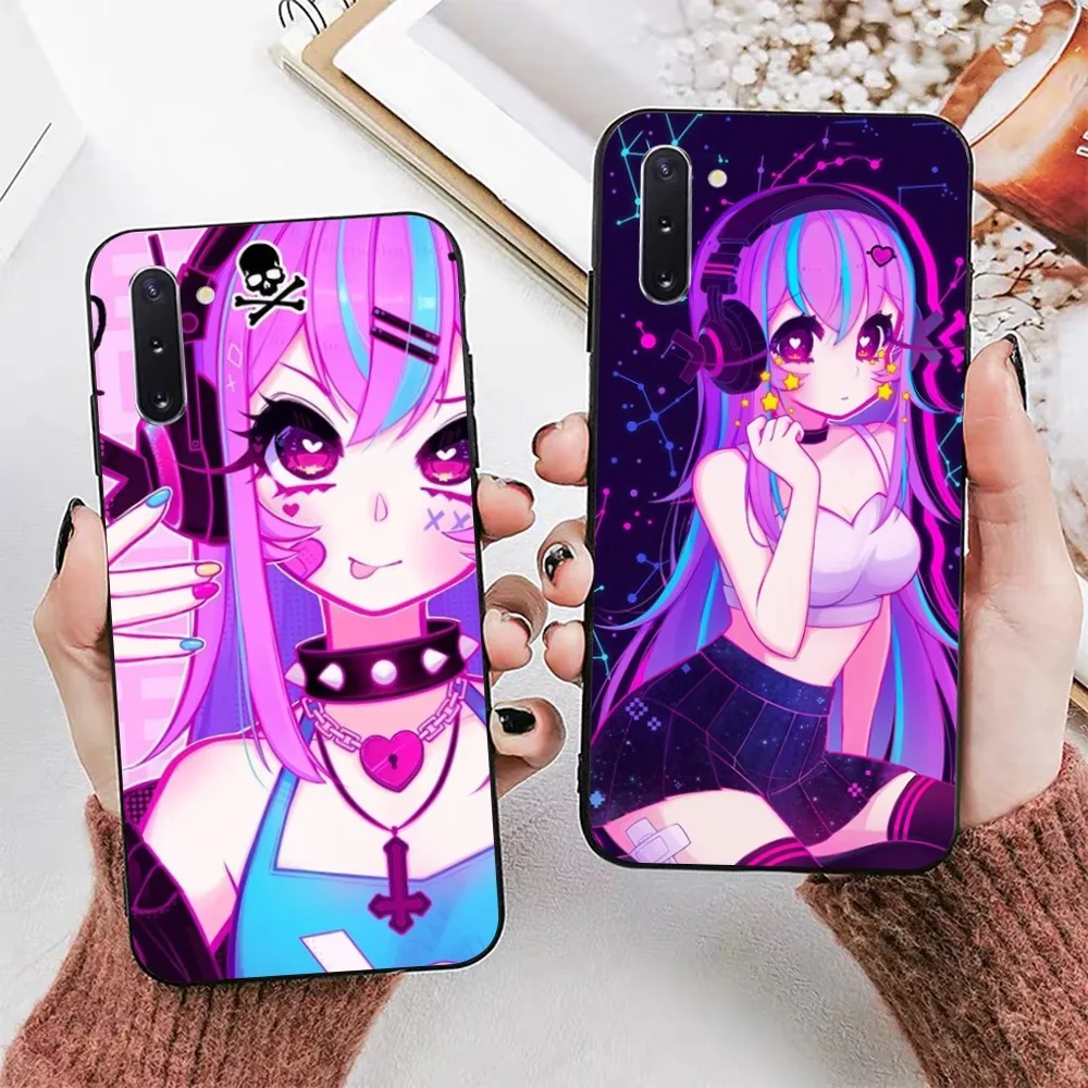 Чехол для телефона Geoxor Moneko Girl для Samsung Note 8 9 10 20 Pro Plus Lite M 10 11 20 30 21 31 51 A 21 22 42 02 03