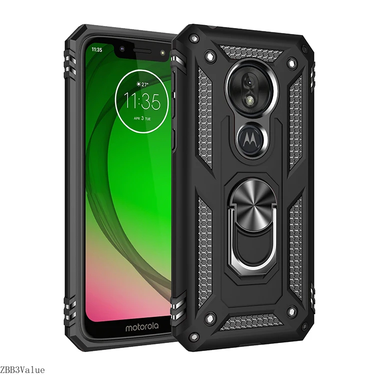 Shockproof Armor Case For Motorola Moto G7 G6 E6 Plus P40 Power E5 Play One zoom Pro action Z4 Protective Magnetic Phone Cover