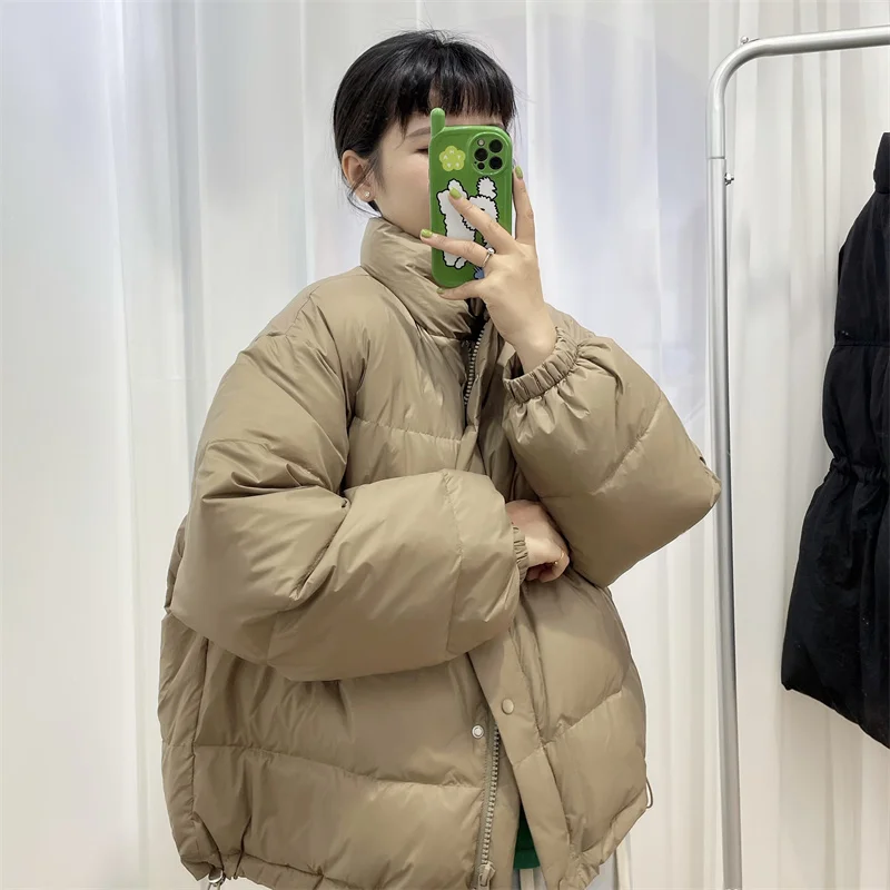 New Women Down Jacket Casual Style Autumn Winter Coats And Parkas Female Outwear