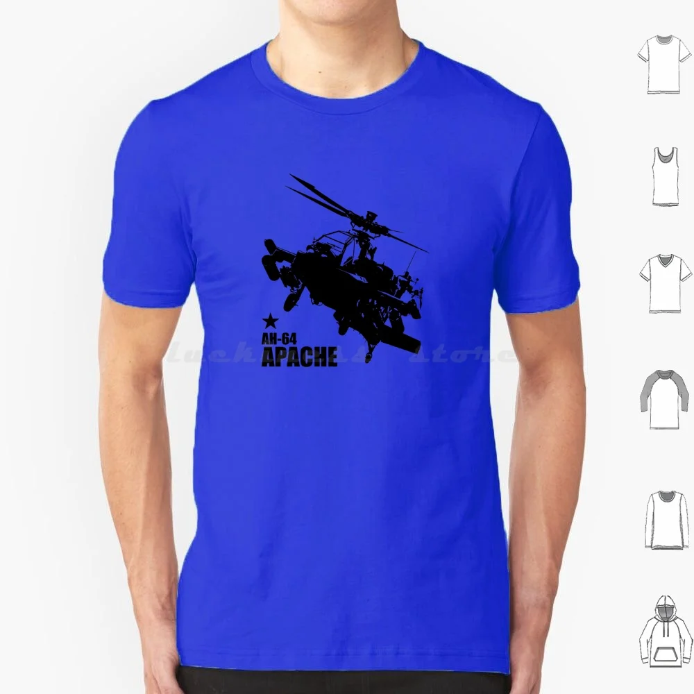 

Ah-64 Apache T Shirt Cotton Men Women DIY Print Ah 64 Apache Ah64 Helicopter Gunship Apache Gunship Apache Helicopter Ah64