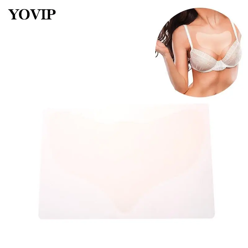 

Silicone Transparent Removal Patch Reusable Anti Wrinkle Chest Pad Face Skin Care Anti Aging Breast Lifting Chest Patch Flesh