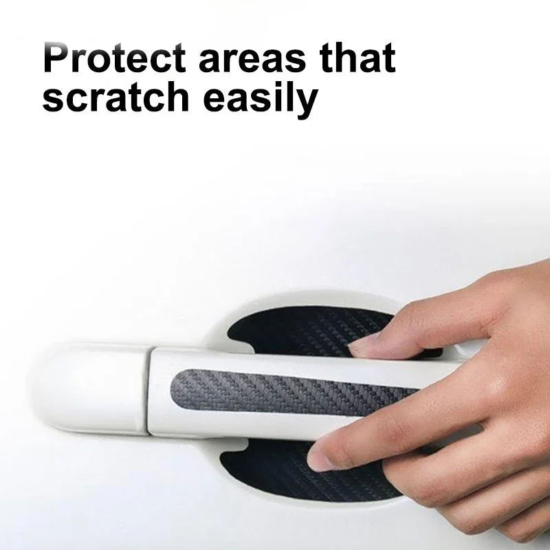 8 шт. наклейка на дверь автомобиля против царапин для Jaguar XE XF XJ XJL XKR XK F-Pace X-Type S-Type