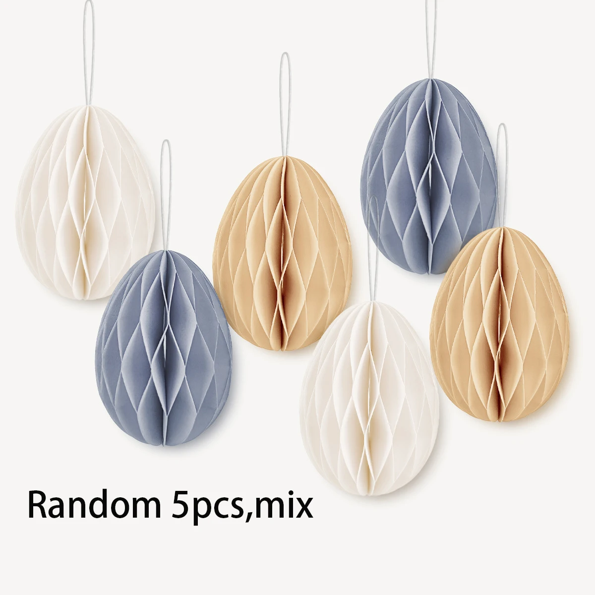 

Пасхальные бумажные шары-соты