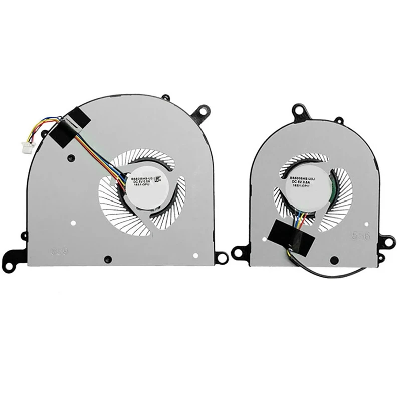 

CPU + GPU Cooling Fan As Shown Plastic Computer Accessories For MSI PS63 Modern 8RC 8SC MS-16S1 16S1-CPU 16S1-GPU