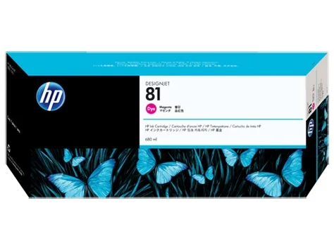 Картридж HP C4932A № 81 пурпурный для принтеров DJ 5000 серии 680 мл|Чернильные картриджи| |