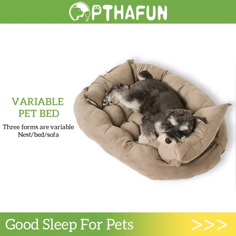 

2023NEW Pet Dog Bed Foldable Dog Mat Medium Large Dogs Sofa Dog Sleeping Pet Bed Breathable Super Soft and Pet Supplies