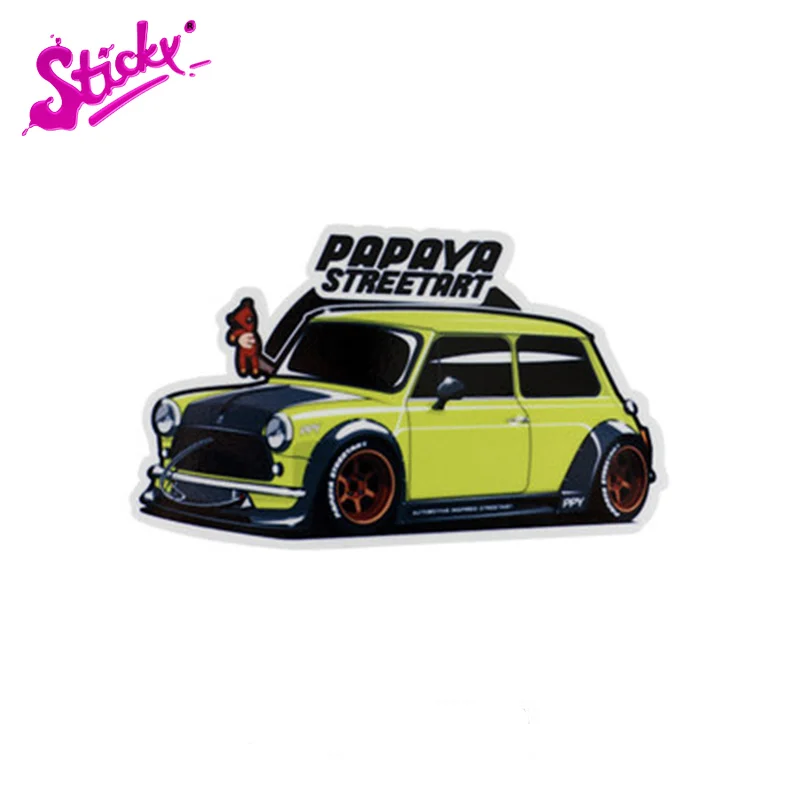 

Липкая миниатюрная Персонализированная наклейка на заказ, светоотражающая Водонепроницаемая наклейка для автомобиля, мотокросса, гоночного ноутбука, багажника