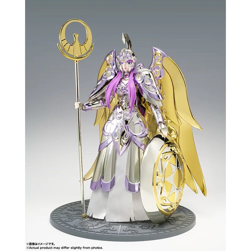 Bandai Saint Cloth Myth EX Goddess Athena & Saori Kido Seiya 16 см оригинальная аниме-фигурка модель