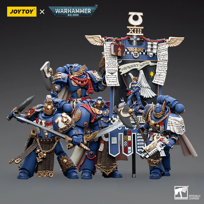 

Presale Joytoy 1/18 Warhammer 40000 Ultramarines Honour Guard Chapter Ancient Action Figure Free Shipping Model Toys Gifts