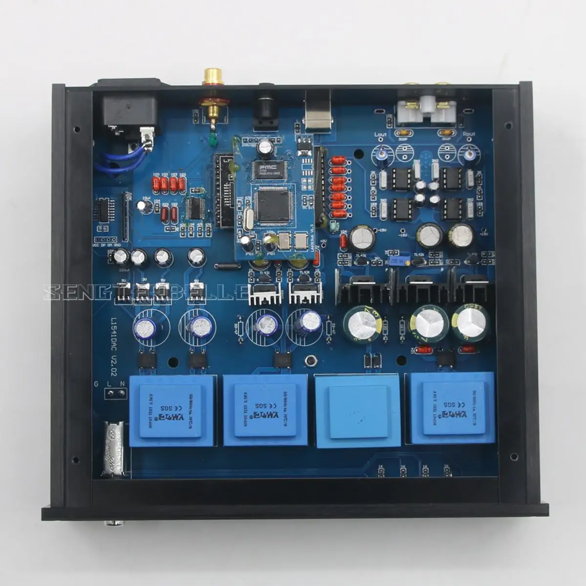 TDA1541 HiFi аудио DAC декодер с цифровым коаксиальнымоптоволоконным USB входом цифровой аналоговый преобразователь (art.: 3920c6e0c2b8f) - 3920c6e0c2b8f