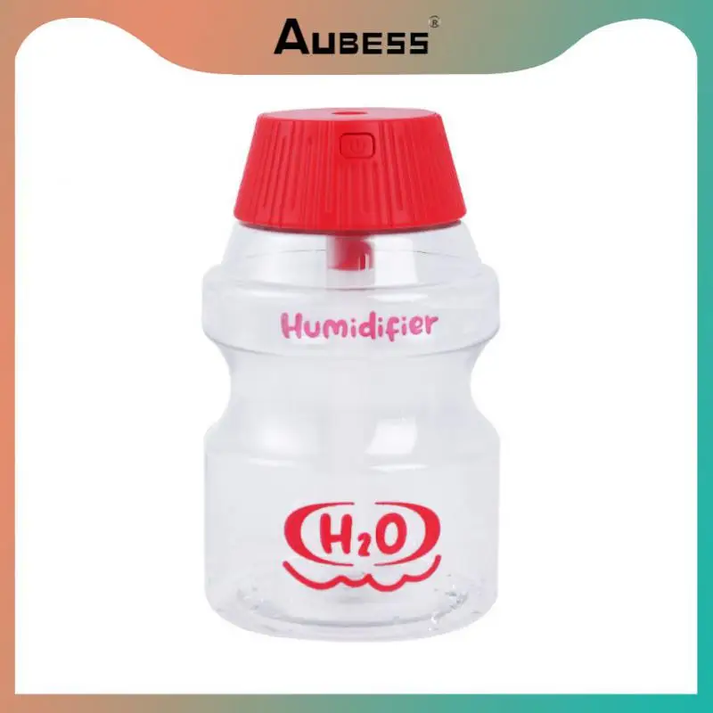

350ml Household Moisturizer Mute Light Humidifier Usb Charge Humidifier Housewear Furnishings Yogurt Bottle Portable