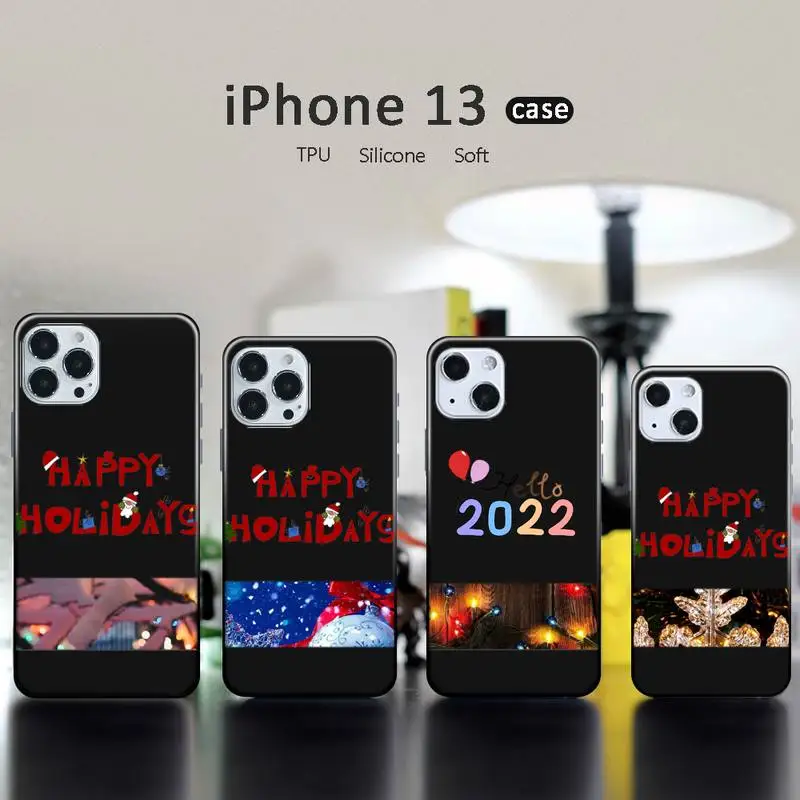 

Stylish and warm Christmas Phone Case for iPhone 13 12 11 mini pro XS MAX XR 8 7 6 6S Plus X 5S SE 2020