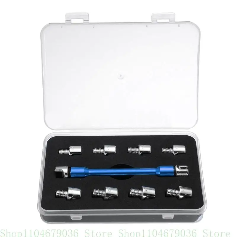 

Ключ для спиц мотоцикла, ключ для спиц мотоцикла 5,0-6,8 мм, ключ для спиц колес велосипеда для грязи, универсальный ручной инструмент для ремонта