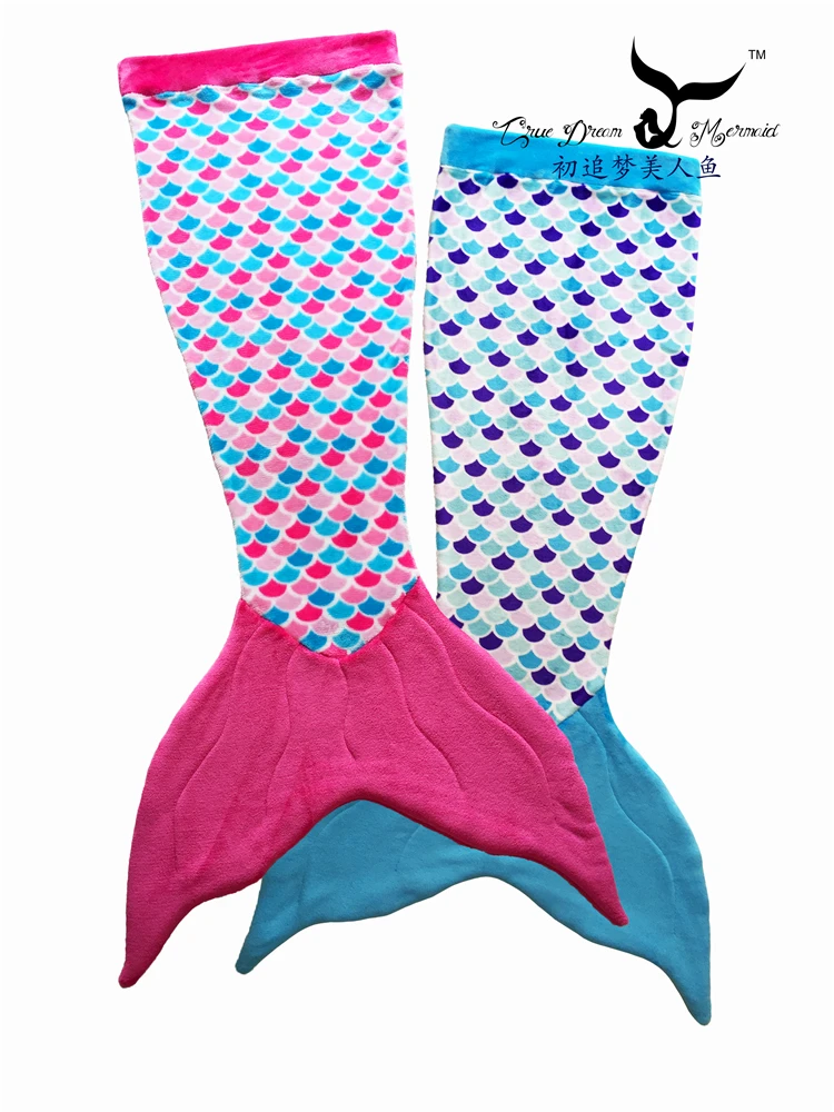 

Children Mermaid Tail Blanket Kids Sleeping Sack Sofa Bed Throw Premium Super Soft Plush Mink Sleeping bag